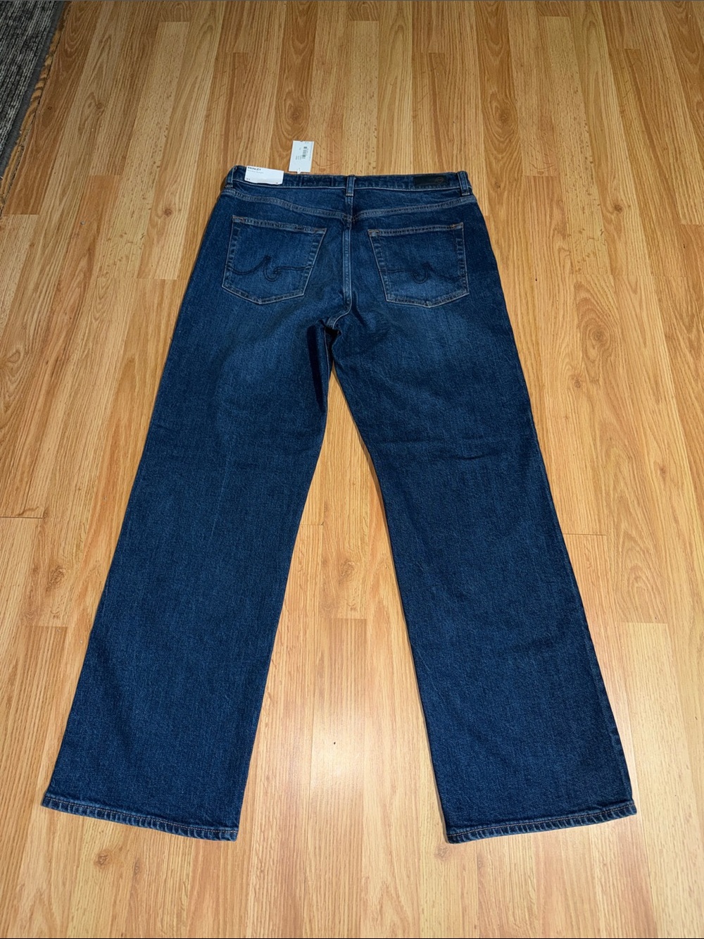 NWT AG Brinley Mid-Rise Straight Leg Jeans Size 31 - Picture 8 of 9